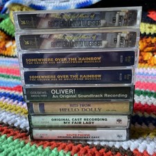 Musicals - Broadway - Cast Recordings - Lot of 8 Cassettes - Show Tunes and More