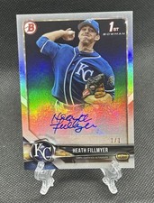 Heath Fillmyer 2018 Bowman 1st Prospect Auto Silver #1/1