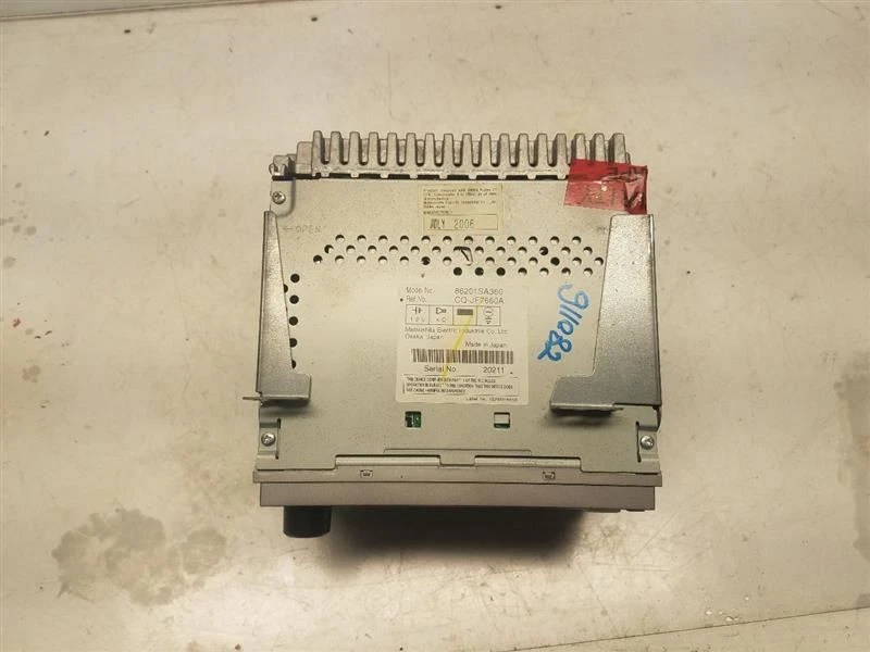 2007-08 Subaru Forester X AM-FM-CD Player / P139 On Face PN: 86201SA360 - Imagem 4 de 4