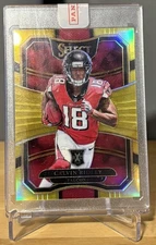 2017 Panini Select Illusion, CALVIN RIDLEY, XRC, Gold Prizm, Encased, /10