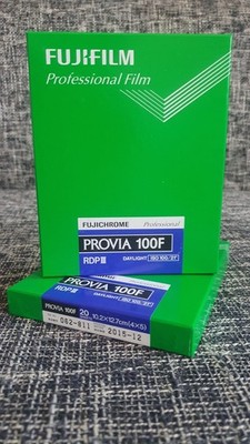 4x5 Fuji Fujifilm Provia 100F Großformat analog Film 20 Blatt (2013-11)