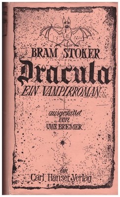 Bram Stoker Dracula C.Hanser Verlag 1967