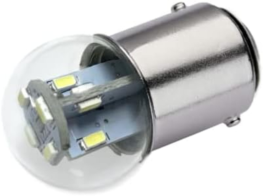 "#90 Miniature Bulb LED Replacement | 12/14 Volt AC/DC | Base Style: BA15D | Rep