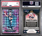 2024 MOSAIC FOOTBALL CAMO PINK DRAKE MAYE RC # 303 PSA 9 MINT NE PATRIOTS