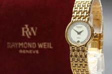 Near MINT w/ Box Raymond Weil Fidelio Diamond 4702 Women's Quartz Watch JAPAN