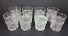 Vtg Anchor Hocking Wexford Old Fashioned On the Rocks Tumblers 3.75 Set of 8