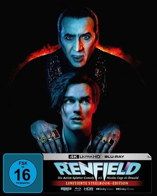 Renfield - Limitierte Steelbook-Edition mit Fullsli (4K UHD Blu-ray) (UK IMPORT)