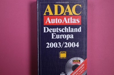 200883 ADAC AUTOATLAS DEUTSCHLAND EUROPA 2003/2004 HC