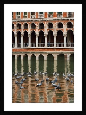 Epische Kanäle Venedig Gerahmtes Wandbild Poster Leinwanddruck Bild