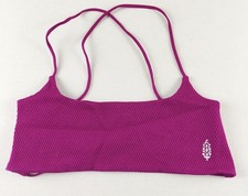Free People Movement New Shuffle Sports Bra in blackerry size XS/S