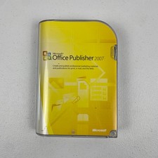 Microsoft Office Publisher 2007 PC CD-ROM Windows XP Vista