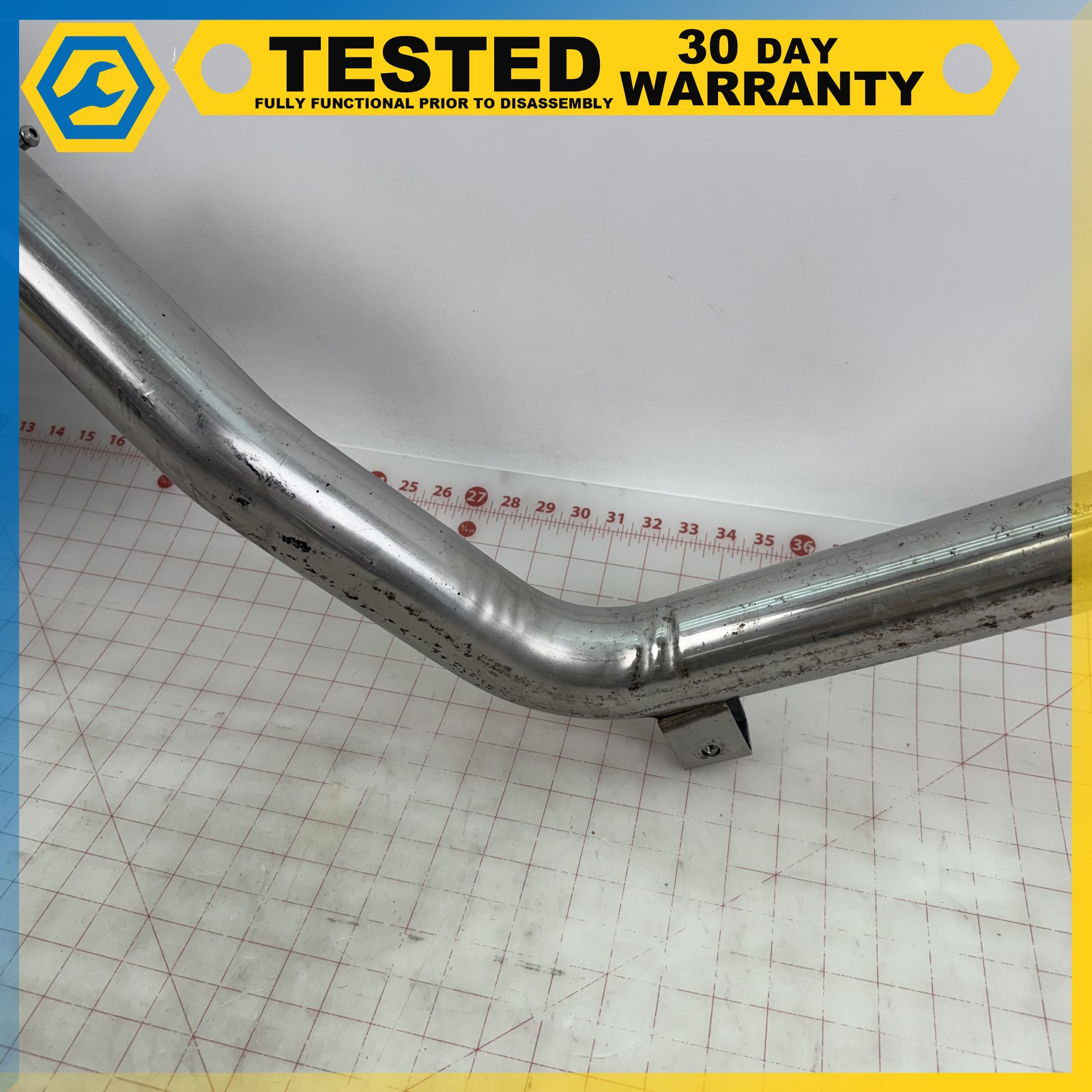 14-17 MASERATI GHIBLI 3.0L RIGHT PASSENGER SIDE MUFFLER EXHAUST W/ PIPE OEM