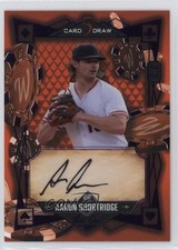 2024 Wild Card Draw Modern Purple Foil Orange 5/5 Aaron Shortridge Auto 1a9q