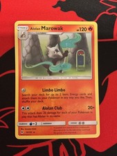 Alolan Marowak 12/131 Rare Forbidden Light Pokemon Lightly Played