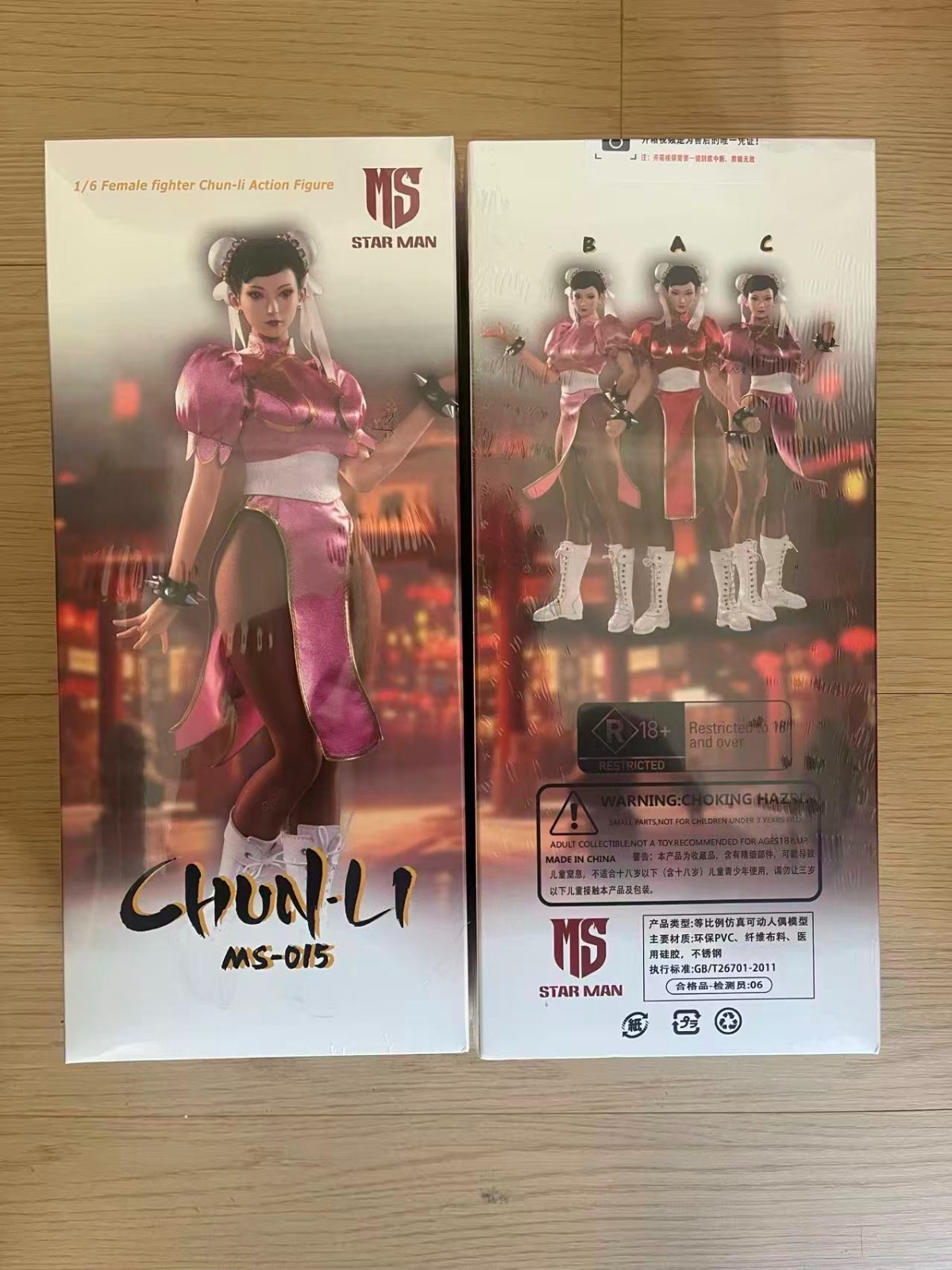 STAR MAN MS-015 1/6 Street Girl Chun Female Fighter Li Action