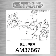 AM37867 BUJPER fits JOHN DEERE (Surplus Open Box)