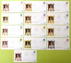 NETHERLANDS – FDC – 1981-1983 – QUEEN BEATRIX FIRST ISSUES - 13 DIFFERENT COVERS