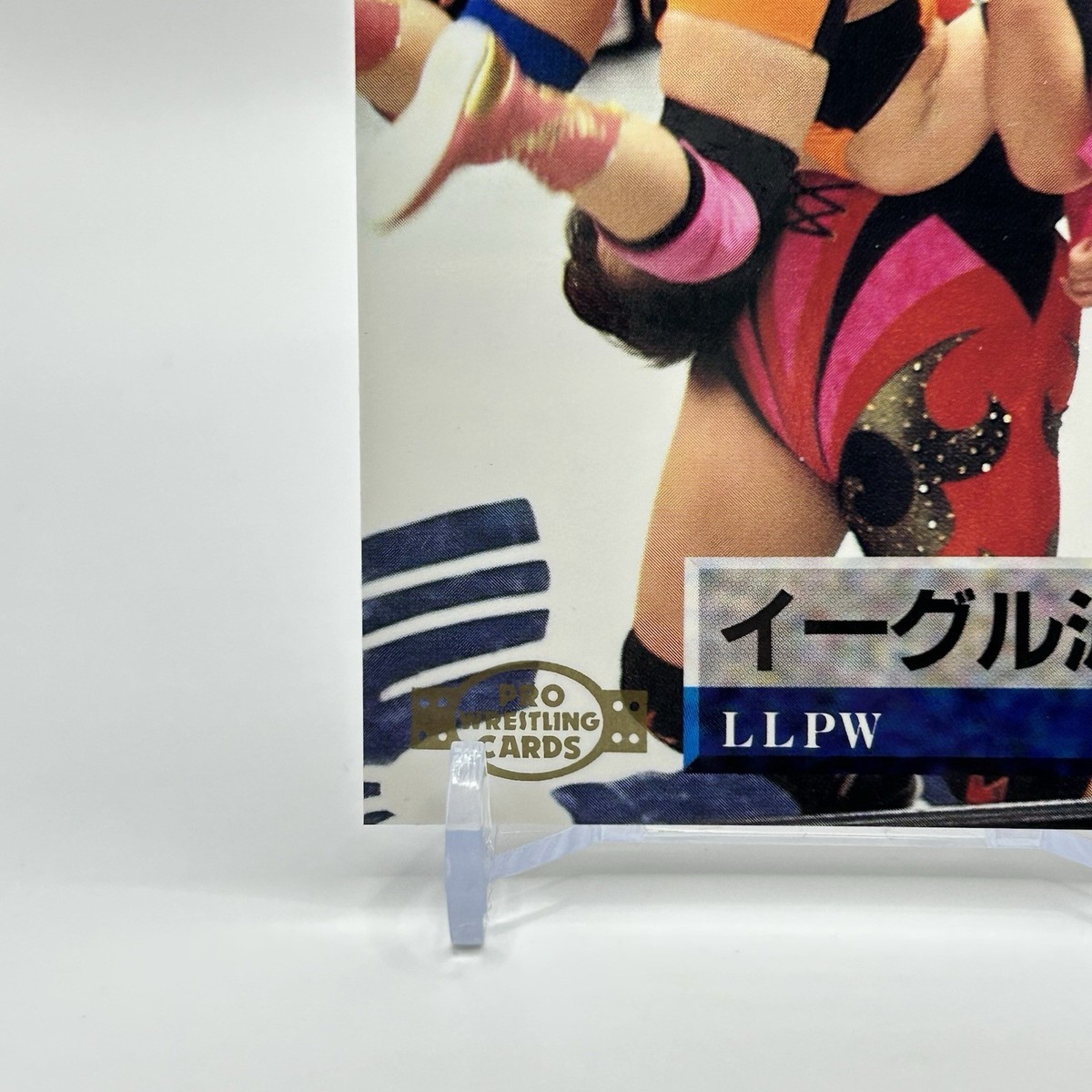 All Japan Women's Pro Wrestling Card Eagle Sawai Japan F/S Vintage