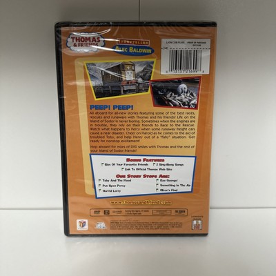 Thomas & Friends Races Rescues and Runaways DVD Brand New Sealed