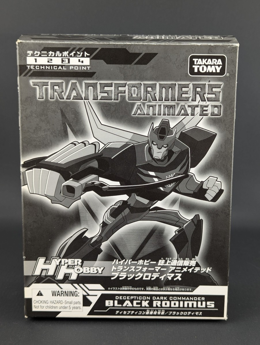 Transformers Animated Black Rodimus Minor complete Takara Hyper