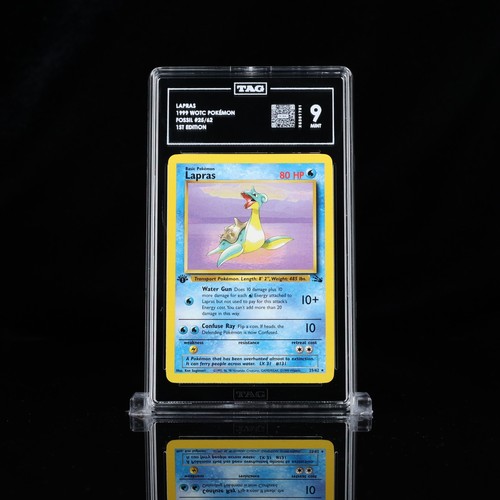 Lapras (1st Edition) graded TAG 9 for sale on eBay