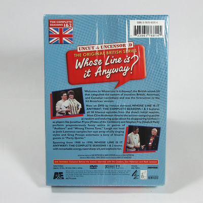 Whose Line is it Anyway: The Complete Seasons 1 2 (DVD, 2007, 4