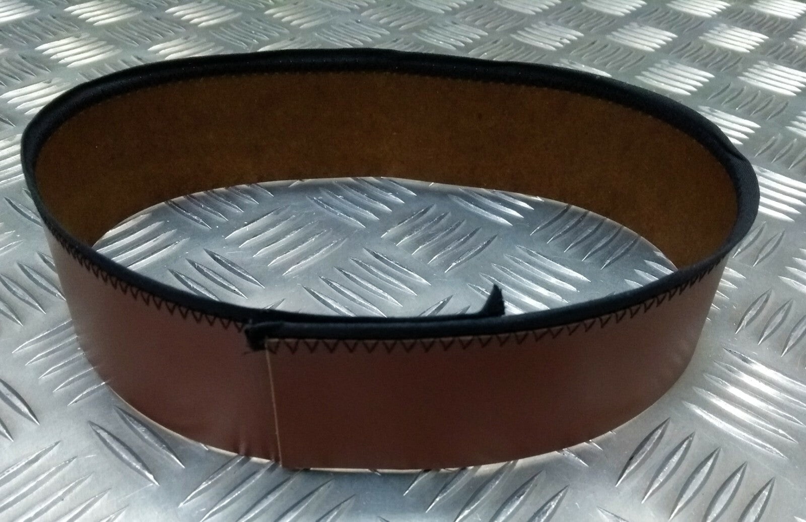 British Replacement Dress Hat 2" Split Leather Hatband SBC9 Genuine