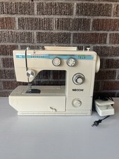 Necchi Sewing Machine 535FA W Foot Pedal Test...