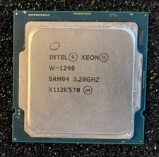 SRH94 Intel Xeon W-1290 CPU 10-Core 20-Thread 20MB 3.2GHz LGA 1200 Processor 80W