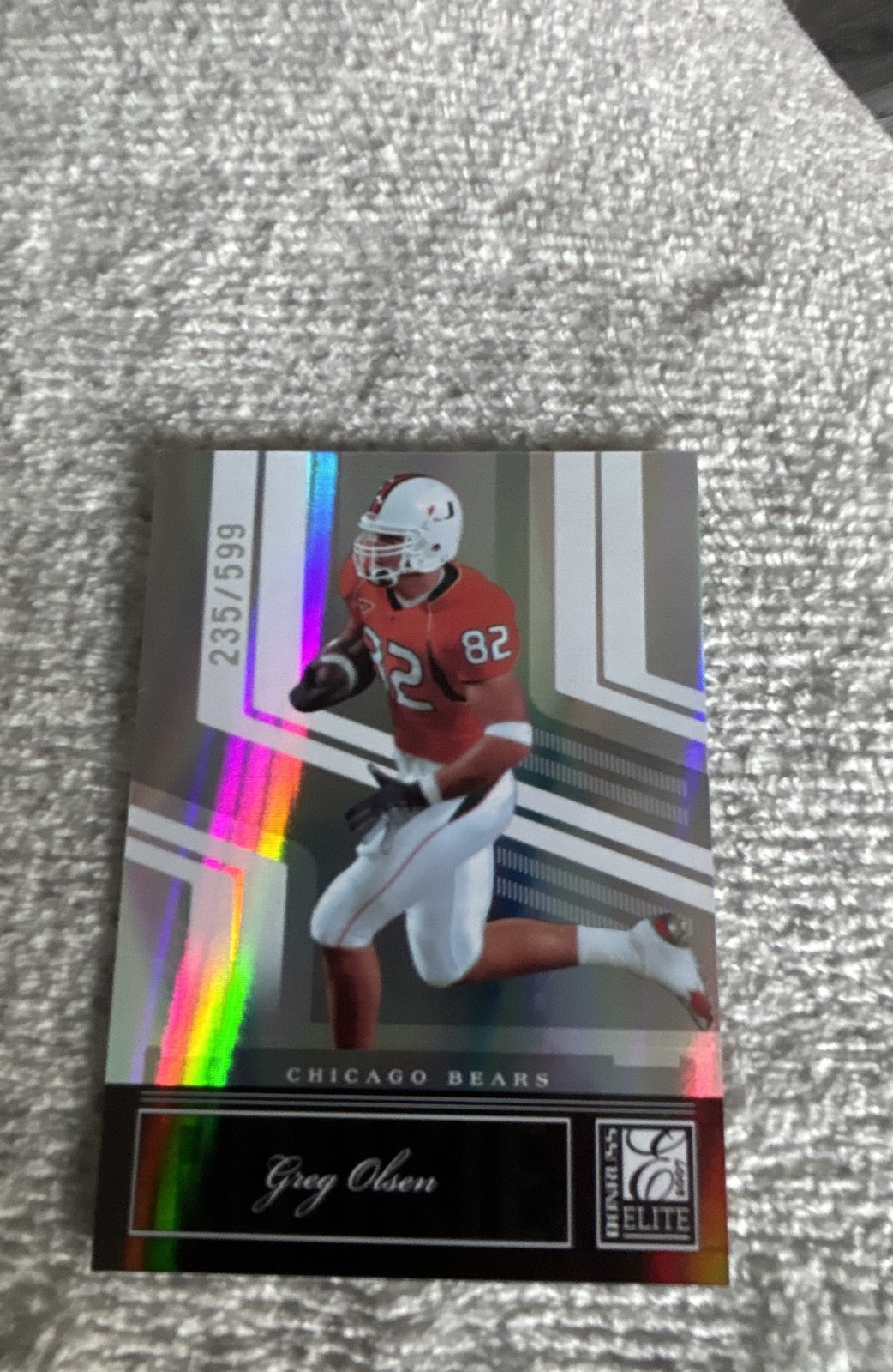Greg Olsen Donruss Elite #142 Base