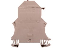 ZłąCzka Szynowa Bezpiecznikowa G5X20Mm 2-Przewodowa 6Mm2 BeżOwa Wsi 6/LD 10-36V