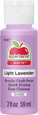 Acrylic Paint, Light Lavender 2 fl oz Classic, Easy To Apply DIY Arts And Crafts