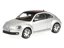 VW Volkswagen Beetle 2012 Reflex silver diecast model car 450747100 Schuco 1:43