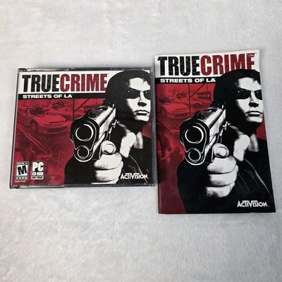 TRUE CRIME STREETS OF LA PC CD-ROM COMPLETE 4-DISC SET 2004