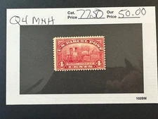 US Scott # Q 4  MNH   Parcel Post           2026 Scott Catalogue Value $ 77.50