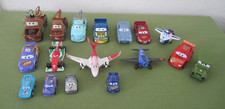 Lot 17 Disney Pixar Cars Trucks Plane 14 Die-cast Mattel  3 Plastic