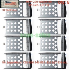 X8 MCP-220-00024 3.5" LFF HDD Tray Caddy Gen5 for SuperMicro CSE-826 846 815