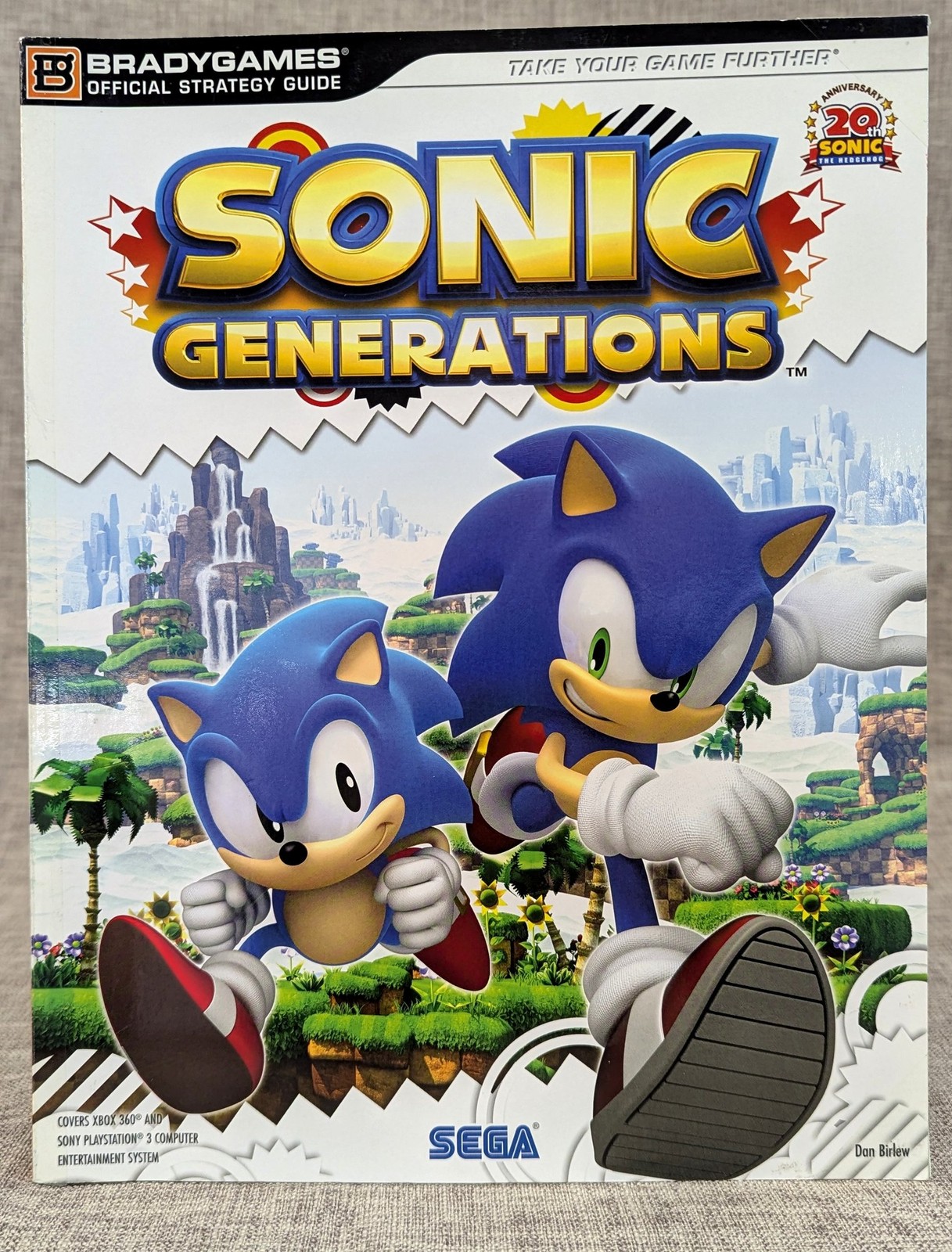 Sonic Generations Official Strategy Guide BradyGames Softback