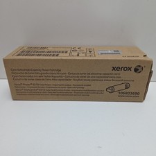 NEW OEM - XEROX 106R03690 CYAN Extra High-Yield Toner 6510 6515 Sealed Ugly Box