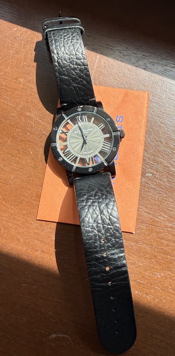 Stuhrling Original Skeleton Men’s Automatic Dress Watch MINT CONDITION