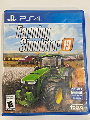 Farming Simulator 19 (PlayStation 4, 2018) No Manual!