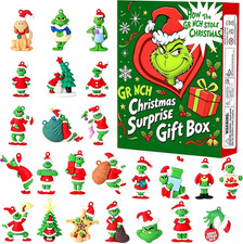 2026 Christmas 24-Day Advent Calendar, Comes with 24 Collectible Funny Figurines
