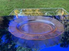American Sweetheart Pink Depression Glass Platter 13" Oval MacBETH-Evans 1930-36