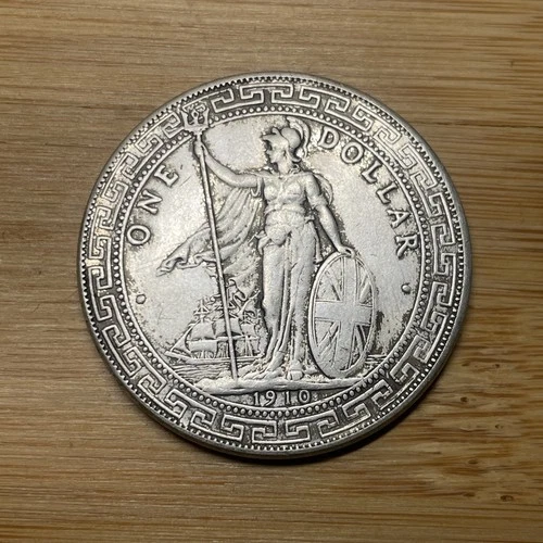 1910-B GREAT BRITAIN TRADE DOLLAR