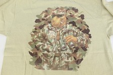 Vintage 1992 Camel Joe Cigarette Camoflauge Pocket T-Shirt, XL, NOS