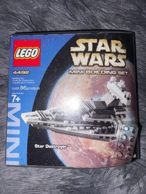 Vintage LEGO Star Wars 4492 Star Destroyer Mini Building Set NEW SEALED