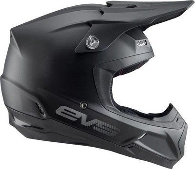 EVS  HE20T5S-BK-XL T5 Solid Helmet Matte Black - XL
