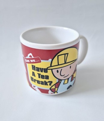  Vintage Bob der Baumeister Tasse 2000 Can We Have A Tea Break Kind kleine Tasse England