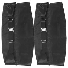 4pcs Black Cummerbund for Men: Prom Tuxedo Cummerbund for Formal Suits- Pleated