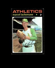 1971 Topps 84 Marcel Lachemann RC EX #D1,408879